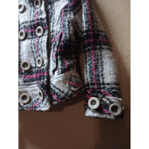 DX-Girls vintage wool blend jacket coat large button size m5-6 - Picture 14 of 15